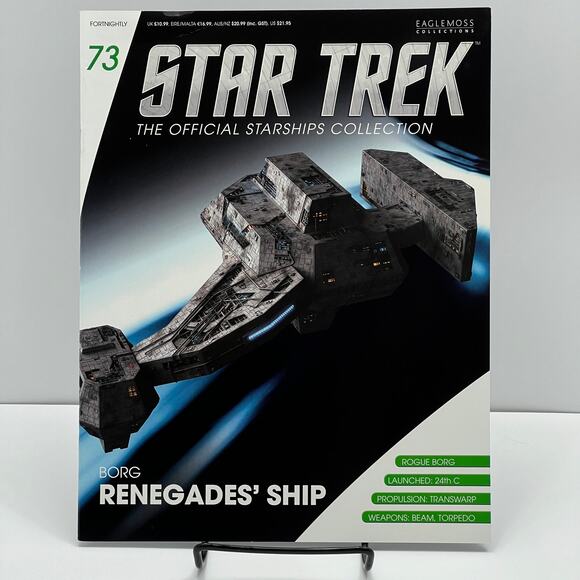 Eaglemoss 2017 Star Trek Borg Renegades Diecast Starship 73 - Picture 11 of 12
